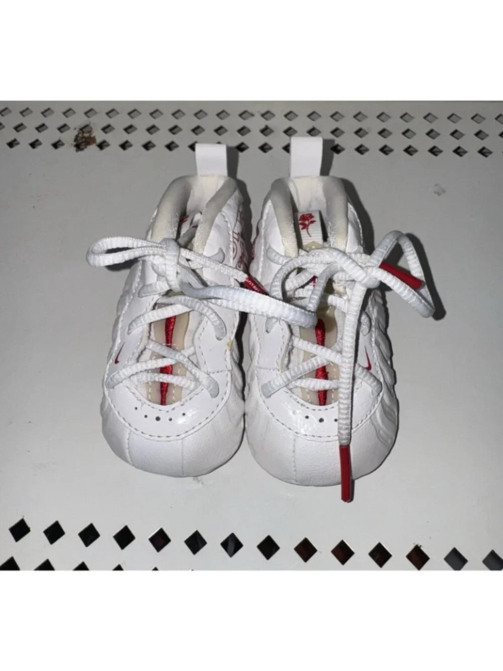 Nike Lil Posite One Thank You Plastic Bag Boys Baby Infant Crib Shoes Size 2C